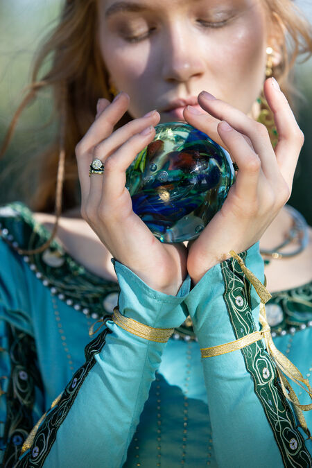 Fantasy dress “Water Flowers” 