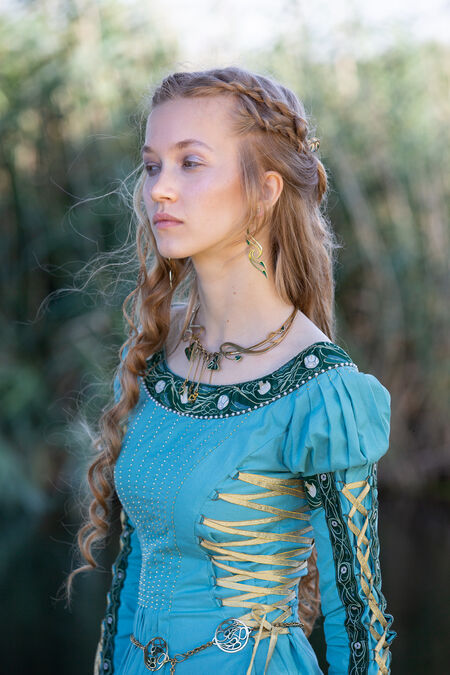 Fantasy dress “Water Flowers” 